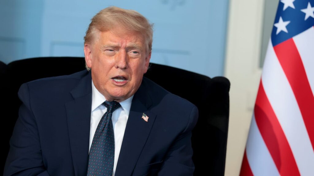 President trump calls iran deal 'unconditional surrender': axios