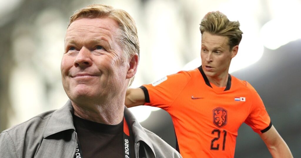 Ronald Koeman actually played in Frenkie de Jong’s duero with Suecia. Ronald koeman actually played in frenkie de jong's duero with