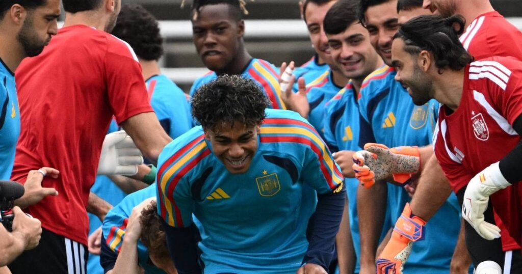 Spanish and concentration as a celebrity before the semi-finals Spanish and concentration as a celebrity before the semi finals