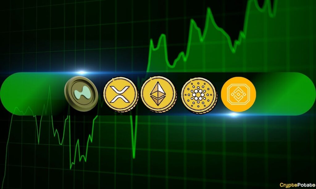 Crypto Price Analysis October 2009: ETH, XRP, ADA, BNB, HYPE