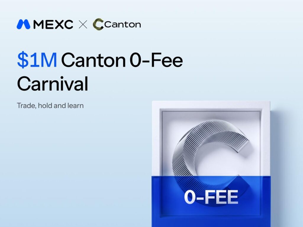 MEXC launches Canton Free Carnival with $1 million in prizes
