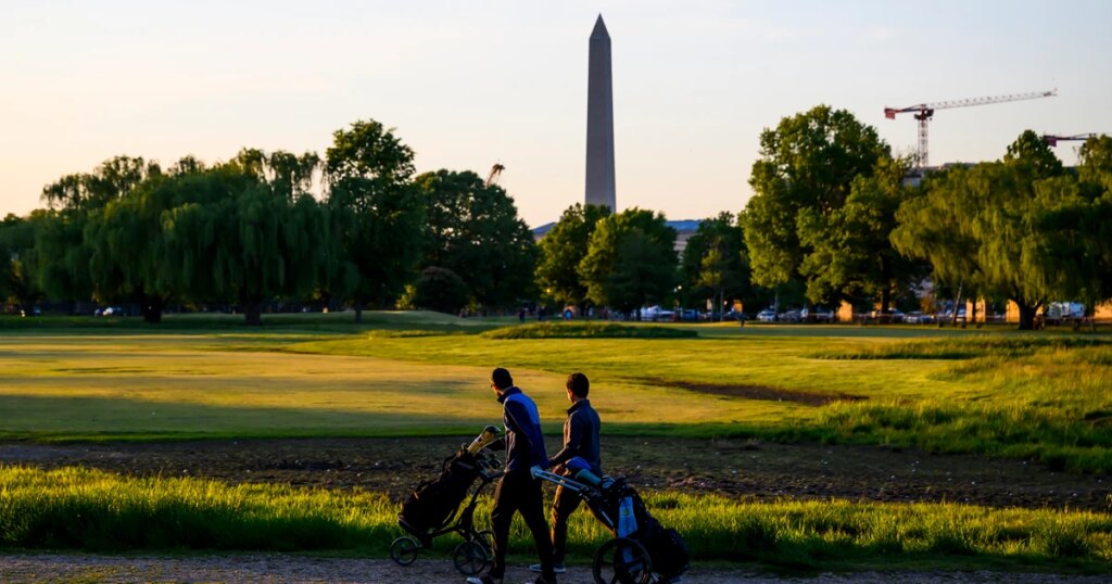 Trump announces plans to renovate D.C. golf course amid legal